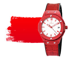 Красные часы