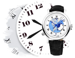 Часы с двумя циферблатами