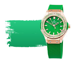 Зеленые часы